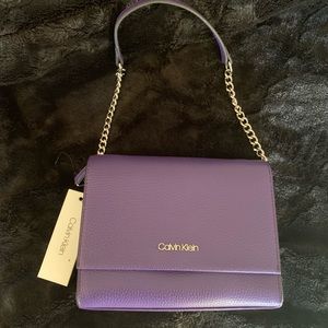 Calvin Klein chainlink small goods bag
